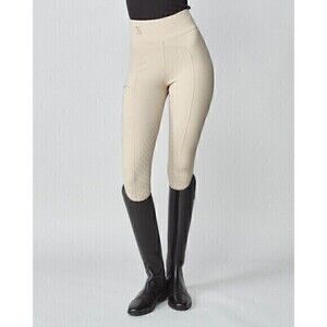 Caldene Equestrian Horseback Riding Pants 28 Ivory Stretchy Jodhpur Trousers New